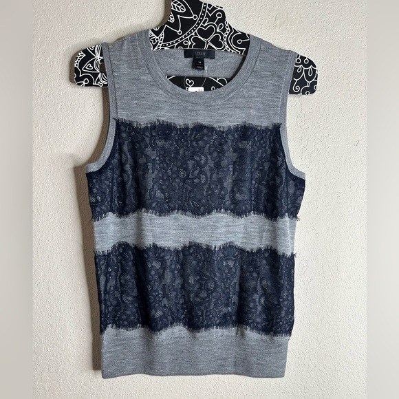 J.Crew Jackie Shell 100% wool lightweight Size extra small - Picture 1 of 5